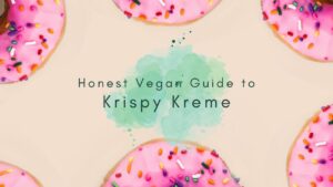 Are Krispy Kreme donuts vegan