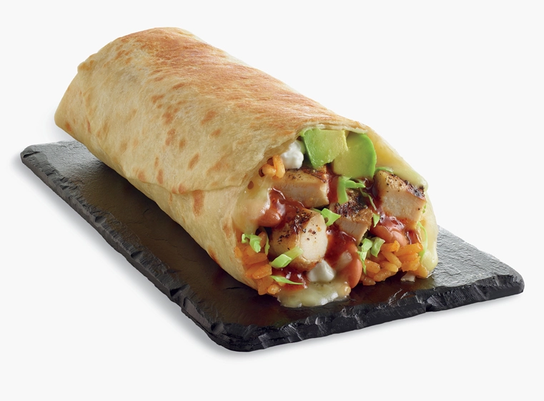 without chicken the avocado buritto is vegan at pollo loco