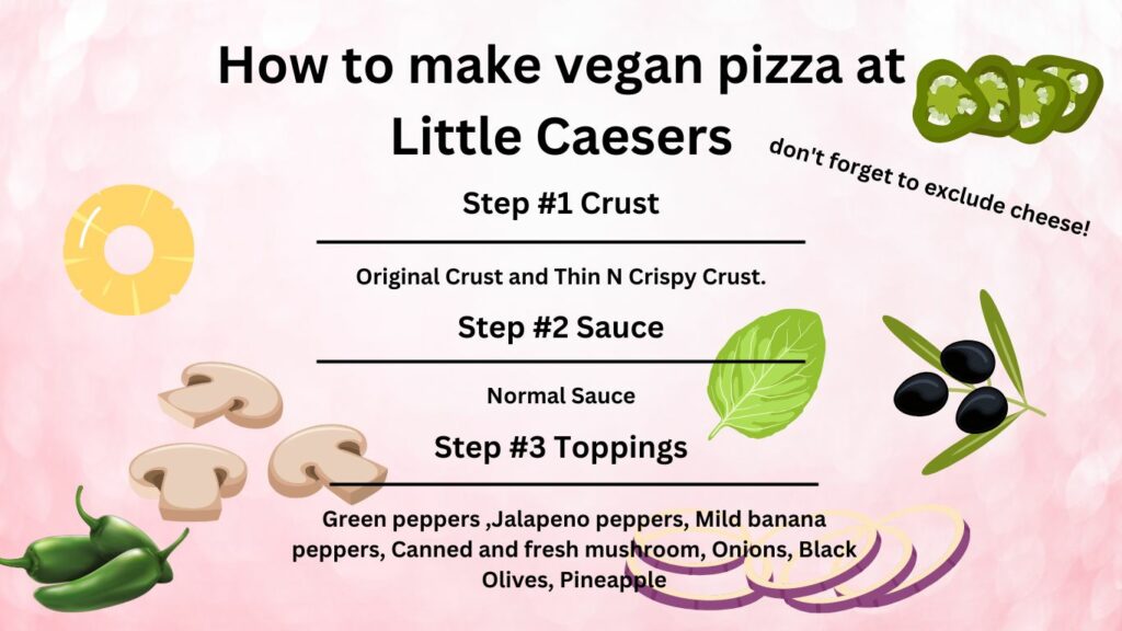 how to eat vegan at little caesars