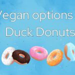 what are the vegan options at duck donuts
