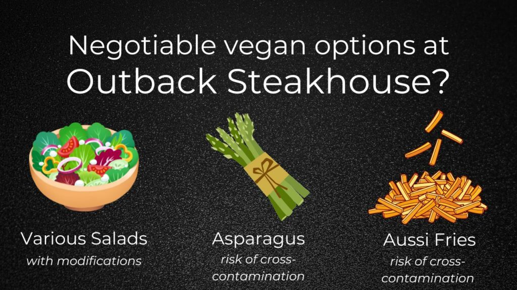 vegan options at outback steakhouse